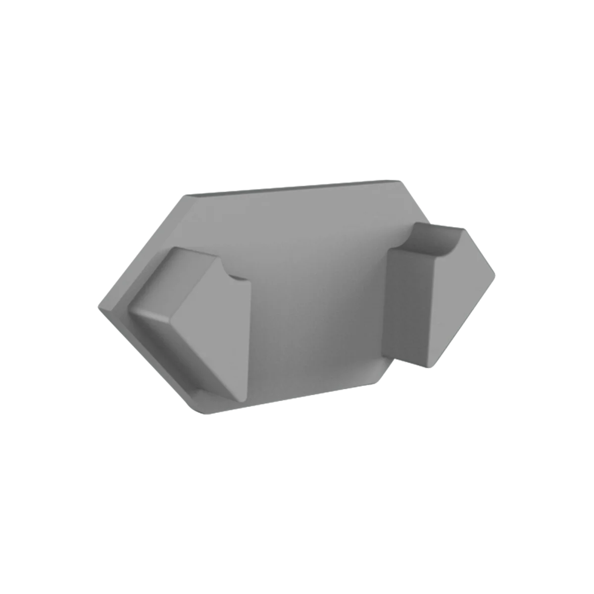 Endkappe für LED Alu Fliesenprofil Exo-F2_15 + Cover PC45 _16 – Bild 3