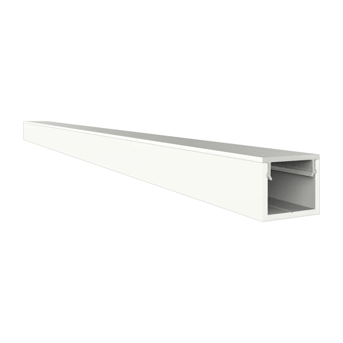 Ultraslim LED Alu Aufbauprofil 2m Exo-A0-8 (8mm) –| Flaches Aluminiumprofil für LED-Strips – Bild 3