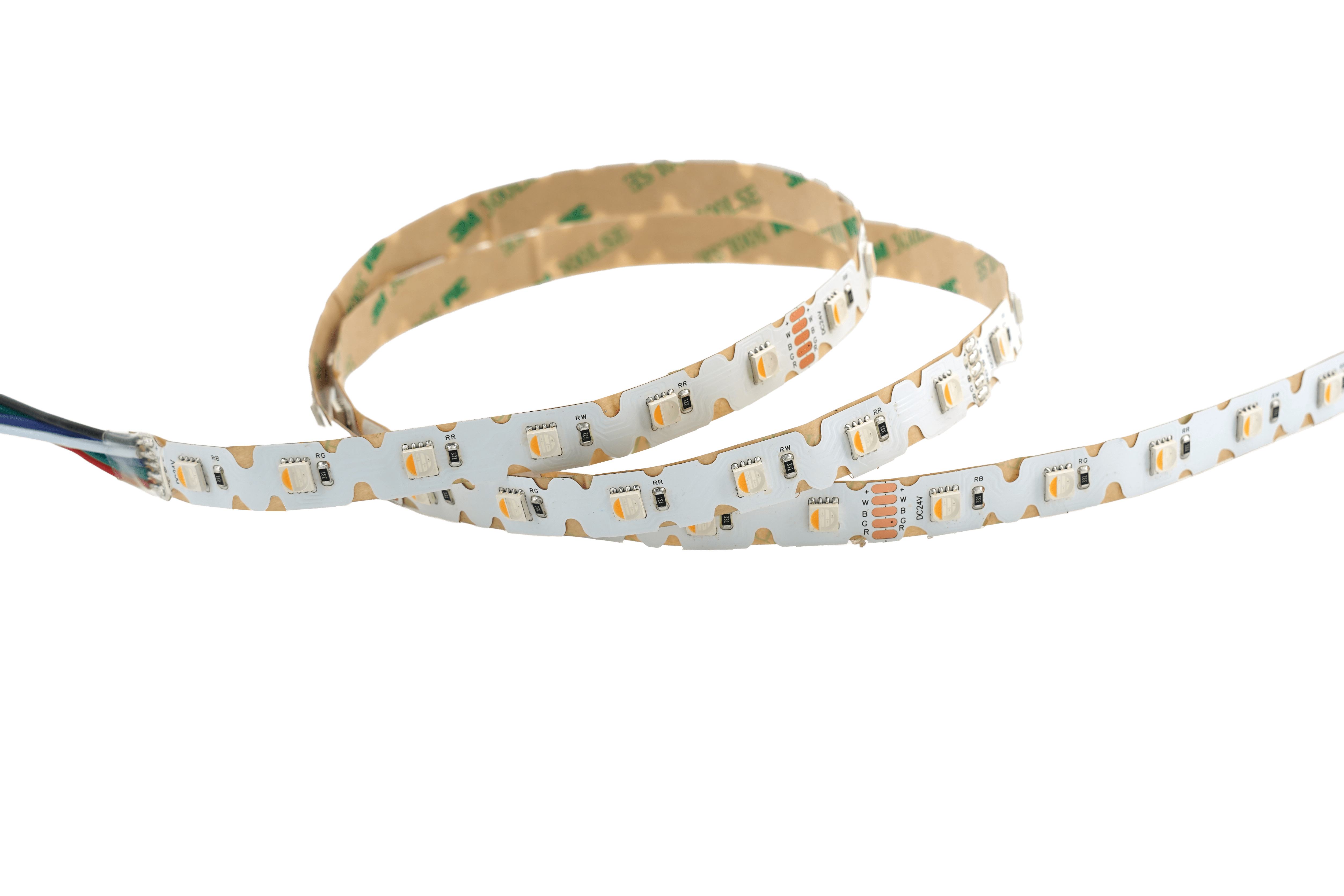 LED-ZigZag RGBW Streifen 12 mm – 24 V, 48 LEDs/m, 18 W/m – ideal für Kurven & Rundungen – Bild 4