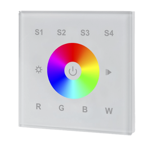 SR-2812B-DMX Touchpanel – RGBW Wandcontroller SR-2812B-DMX Touchpanel – RGBW Wandcontroller