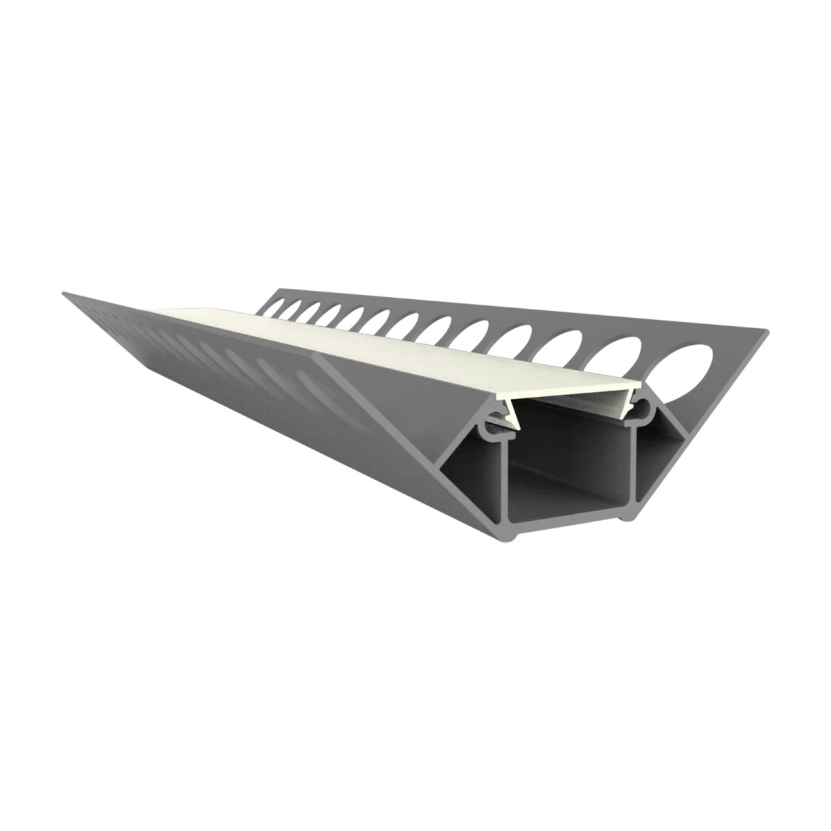 LED Fliesen-Eckprofil 2m EXO-F2_15 (15 mm) – Inneneckprofil für LED-Strips – Bild 3