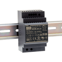 Mean Well HDR-60-24 – 24 V Hutschienen-Netzteil 60 W Mean Well HDR-60-24 – 24 V Hutschienen-Netzteil 60 W
