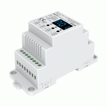 DA4-D 4-Kanal DALI LED-Dimmer für Hutschienen – 12–48 V DC DA4-D 4-Kanal DALI LED-Dimmer für Hutschienen – 12–48 V DC