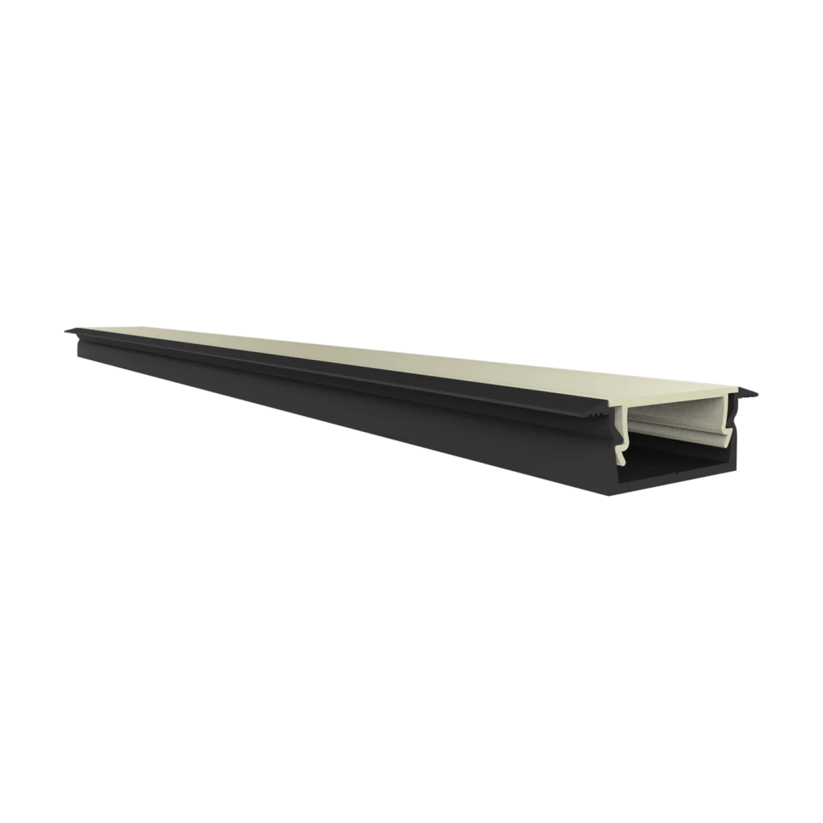 Ultraflaches LED Alu Einbauprofil 2m EXO-NLN1F_14 (14 mm) –| Aluminiumprofil mit Flügeln für LED-Strips – Bild 3