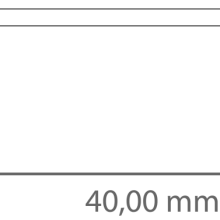 PC61-32 FLAT Abdeckung 2 m – für LED Leuchtenprofil EXO-TI1 PC61-32 FLAT Abdeckung 2 m – für LED Leuchtenprofil EXO-TI1