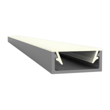 Flaches LED Alu Aufbauprofil 2m Exo-A1-13 (13mm) – Flaches LED Alu Aufbauprofil 2m Exo-A1-13 (13mm) –