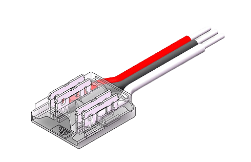 LED Strip-zu-Kabel Schnellverbinder – 3-polig LED Strip-zu-Kabel Schnellverbinder – 3-polig