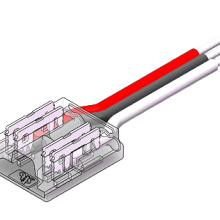 LED Strip-zu-Kabel Schnellverbinder – 3-polig LED Strip-zu-Kabel Schnellverbinder – 3-polig