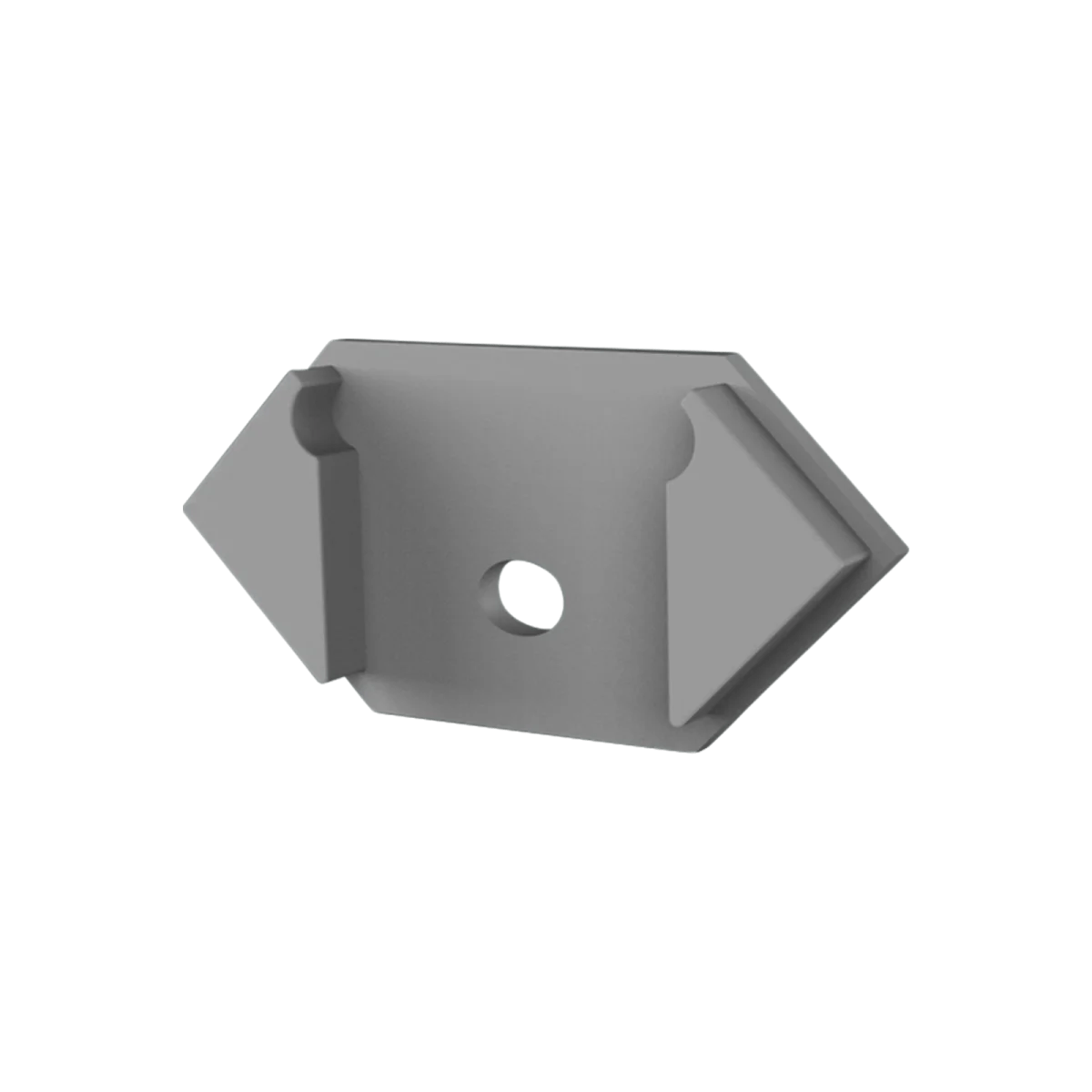 Endkappe für LED Alu Trockenbauprofil Exo-T5_16 + Cover PC45 _16 Endkappe für LED Alu Trockenbauprofil Exo-T5_16 + Cover PC45 _16