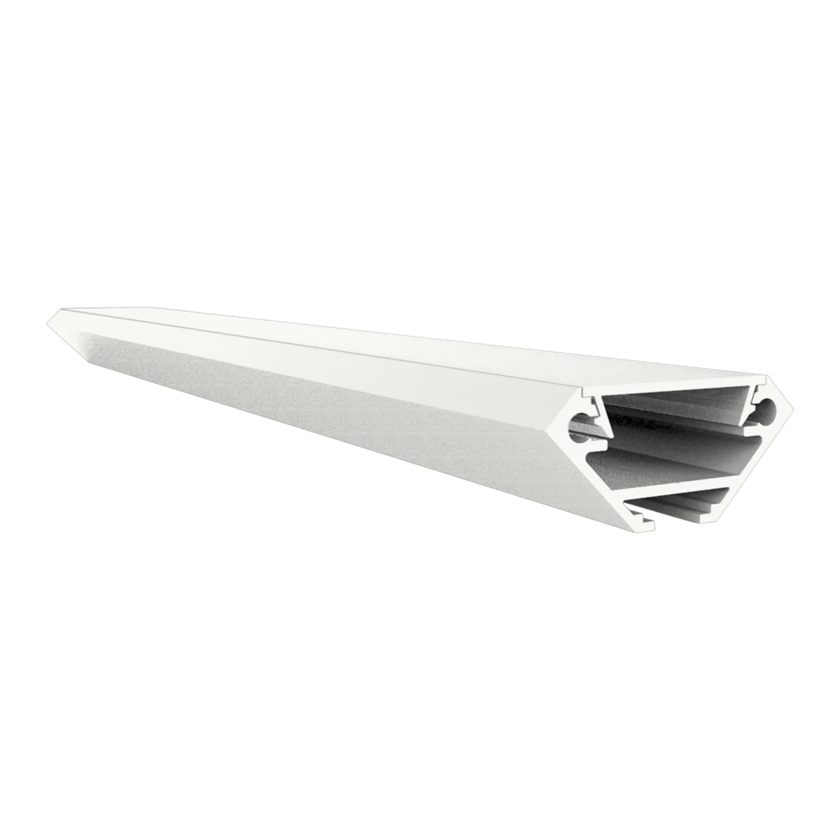 LED Eckprofil mit Kabelkanal 2m EXO-V2_14 (14 mm) – Aluminiumprofil für LED-Strips LED Eckprofil mit Kabelkanal 2m EXO-V2_14 (14 mm) – Aluminiumprofil für LED-Strips