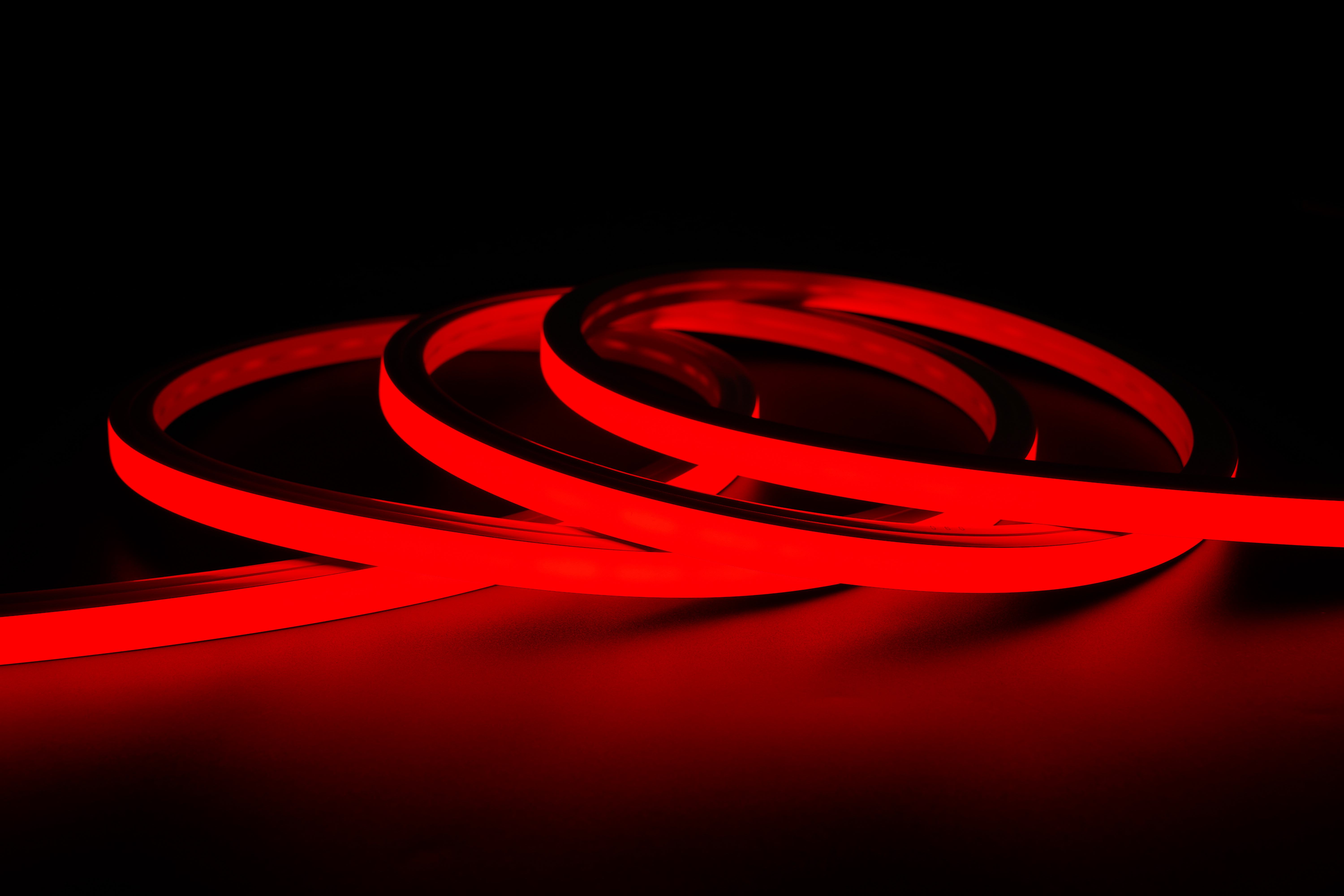 LED RGB NEON TUBE 14×14 mm Silikon Schlauch – 5 m Rolle - 24V - IP67- 14W – Bild 4