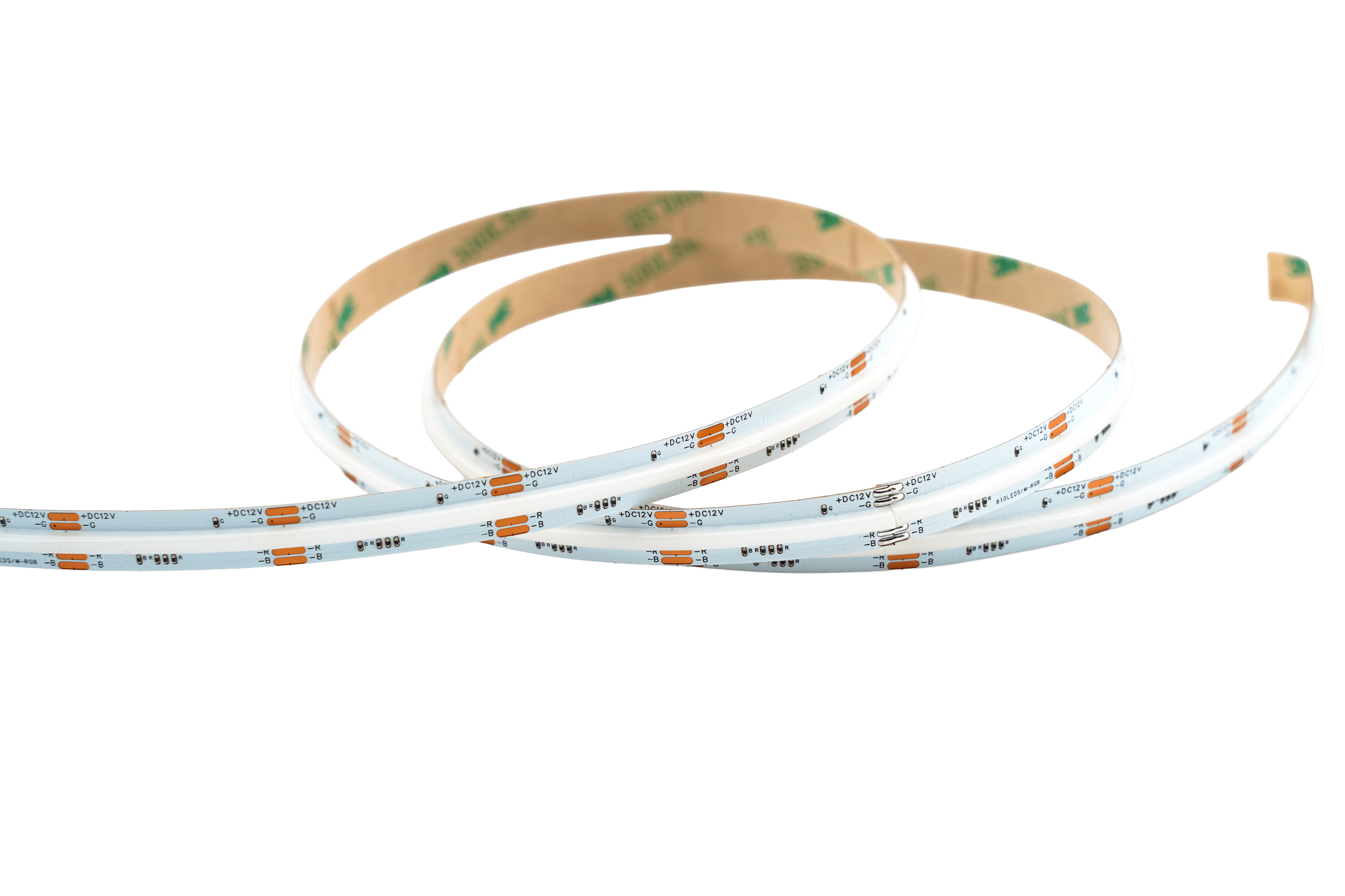 COB RGB LED-Streifen 10 mm – 810 LEDs/m, 12 V, 14W/m, homogenes & punktfreies Licht – Bild 3