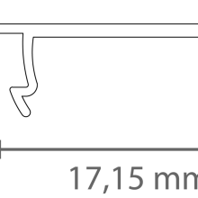 PC31-14 FLAT Abdeckung 2 m – für LED Profil Exo-NLN1/NLN1F PC31-14 FLAT Abdeckung 2 m – für LED Profil Exo-NLN1/NLN1F