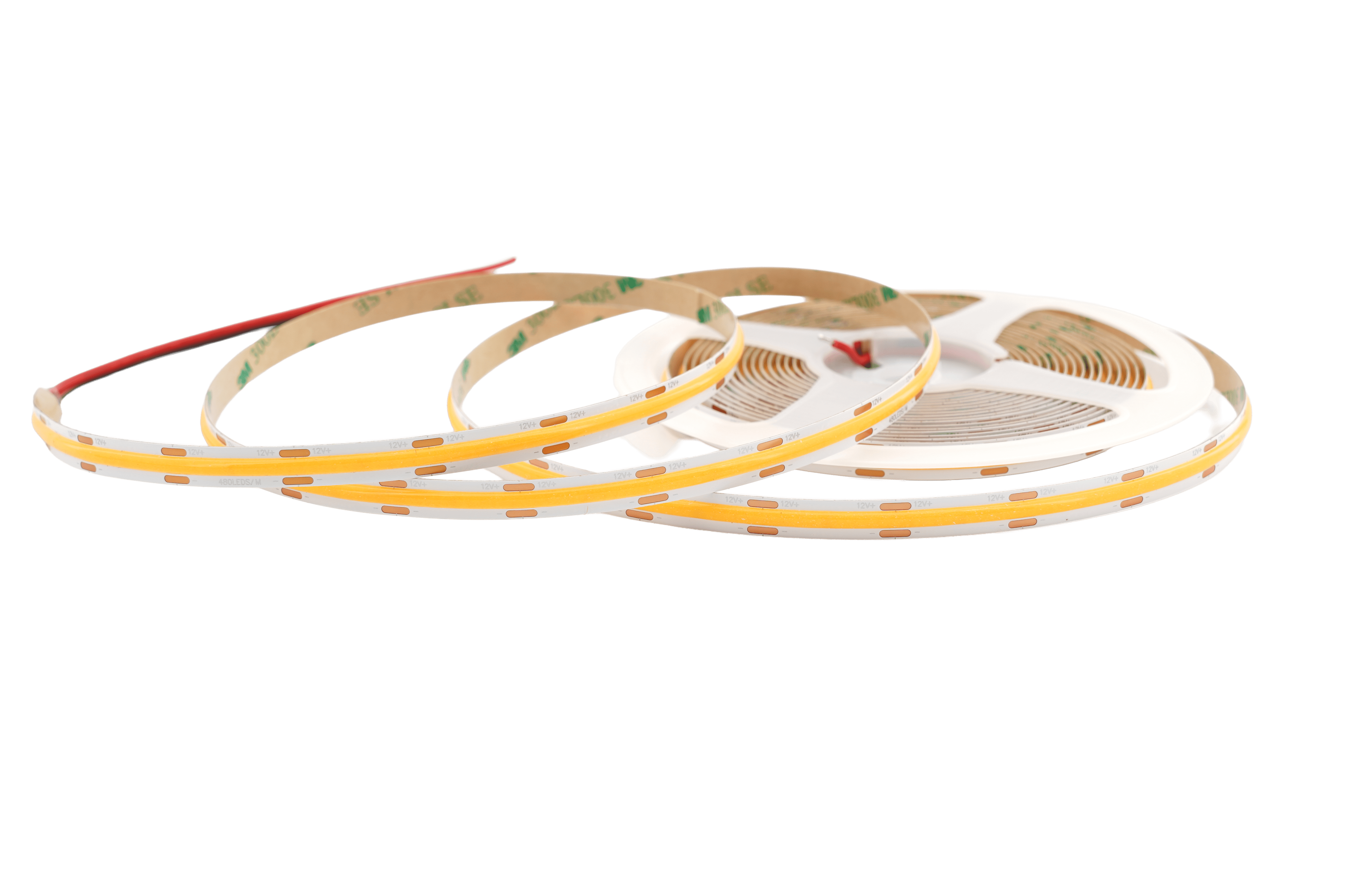 COB LED-Streifen 8 mm Neutralweiß 4000K– 320 LEDs/m, 12 V, 8W/m, homogenes & punktfreies Licht – Bild 3