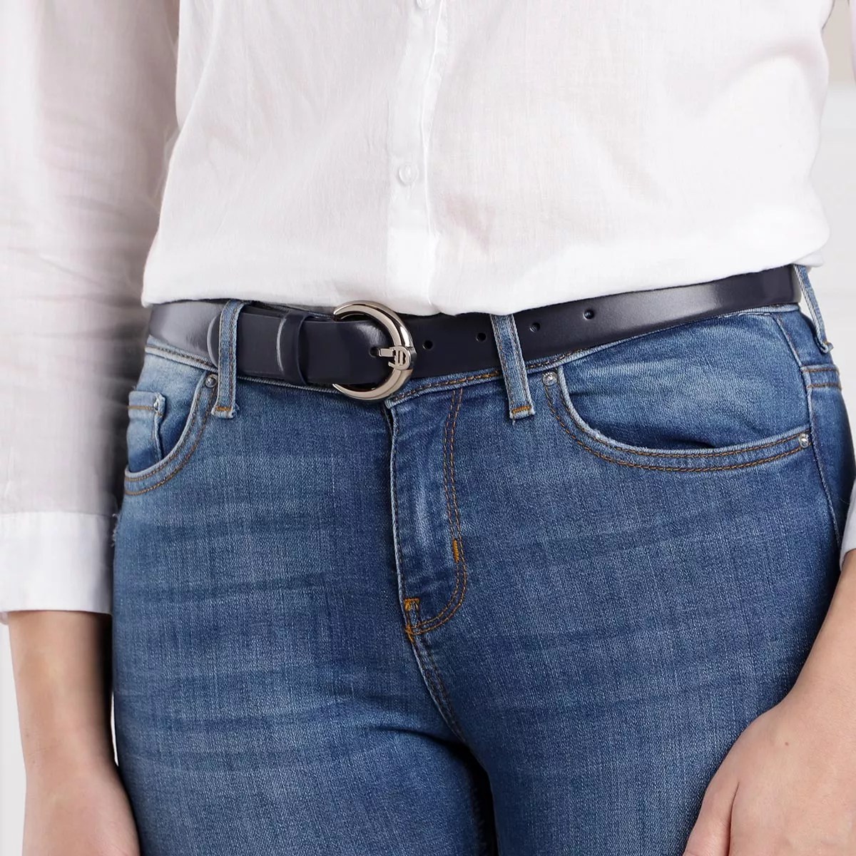 Aigner Dünner Gürtel - Fashion – Bild 3