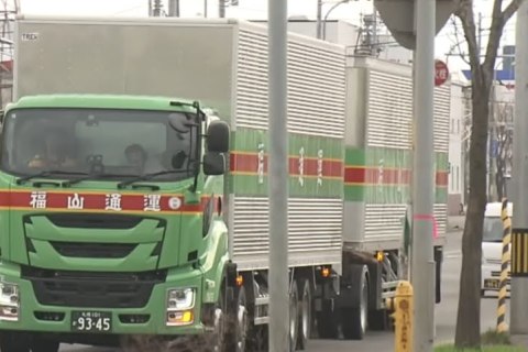 The One about Hokkaido integrating 25m long double-trailer trucks into cargo operations The One about Hokkaido integrating 25m long double-trailer trucks into cargo operations