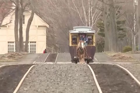 The One about the famous horse-drawn railway at Hokkaido Historical Village starts on April 11th and will run through November The One about the famous horse-drawn railway at Hokkaido Historical Village starts on April 11th and will run through November