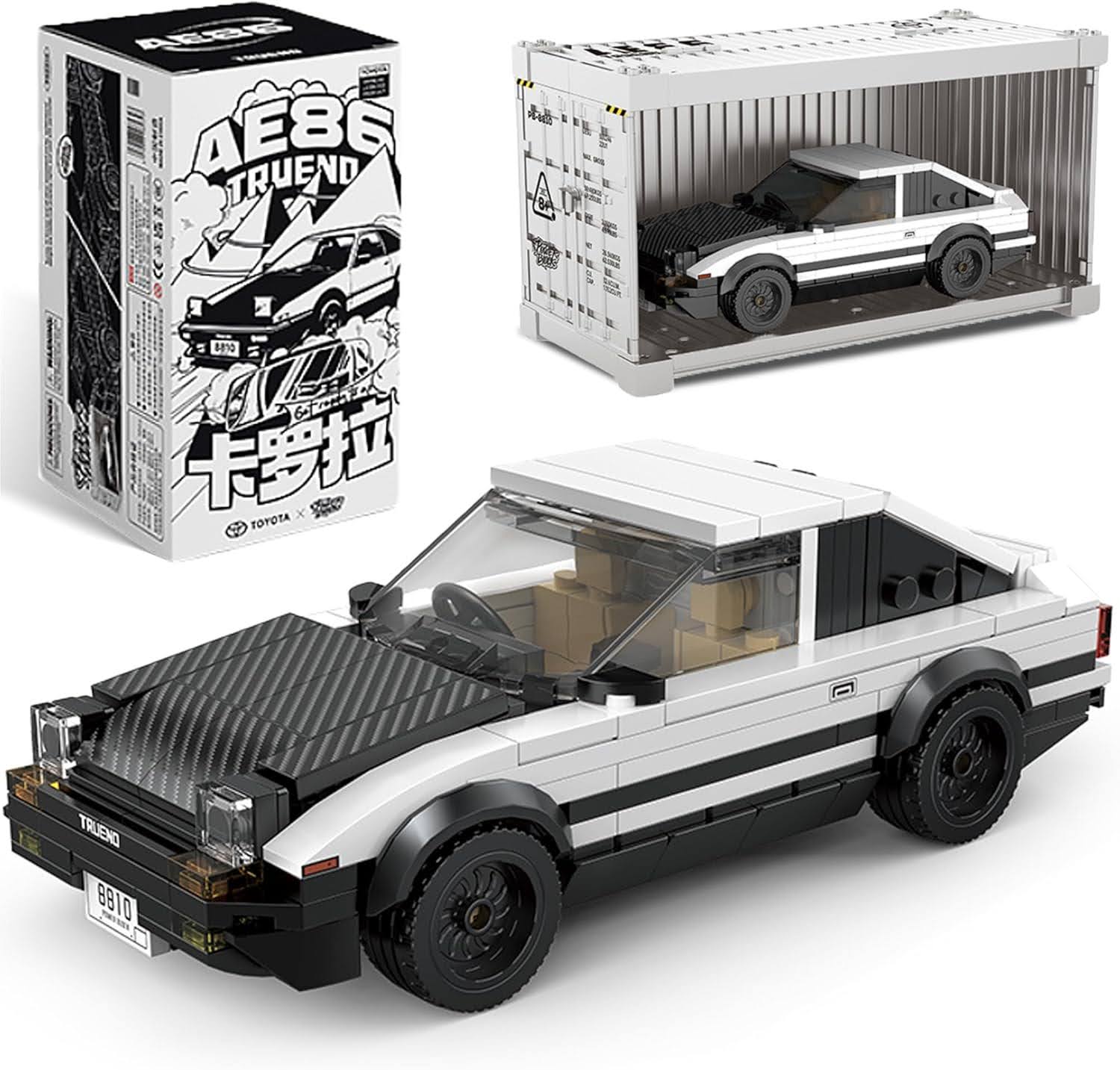 The One about the Toyota Trueno AE86 x Power Block Brick Set