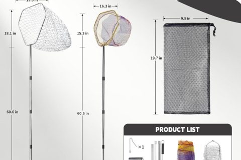The One about the Net Catcher 3 in 1 Kit, Adjustable from 33″ to 79″ The One about the Net Catcher 3 in 1 Kit, Adjustable from 33″ to 79″