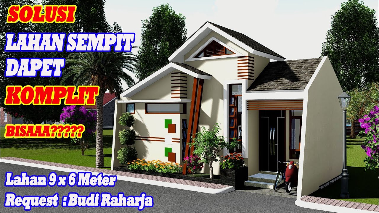 Desain Rumah 9×6 Denah Rumah 9×6 2 Kamar Tidur Desain Rumah 9×6 Denah Rumah 9×6 2 Kamar Tidur