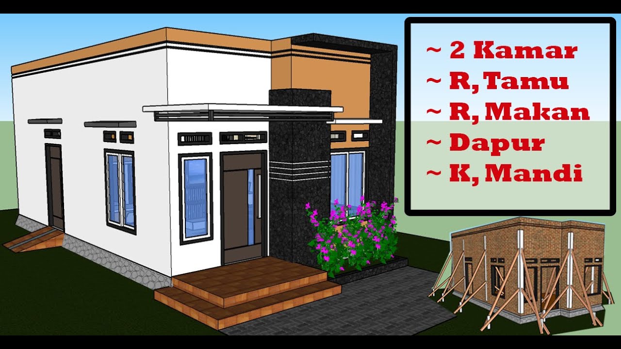Desain Rumah Kontrakan 4×8 30 Contoh Desain Rumah 4×8 Minimalis Modern Desain Rumah Kontrakan 4×8 30 Contoh Desain Rumah 4×8 Minimalis Modern