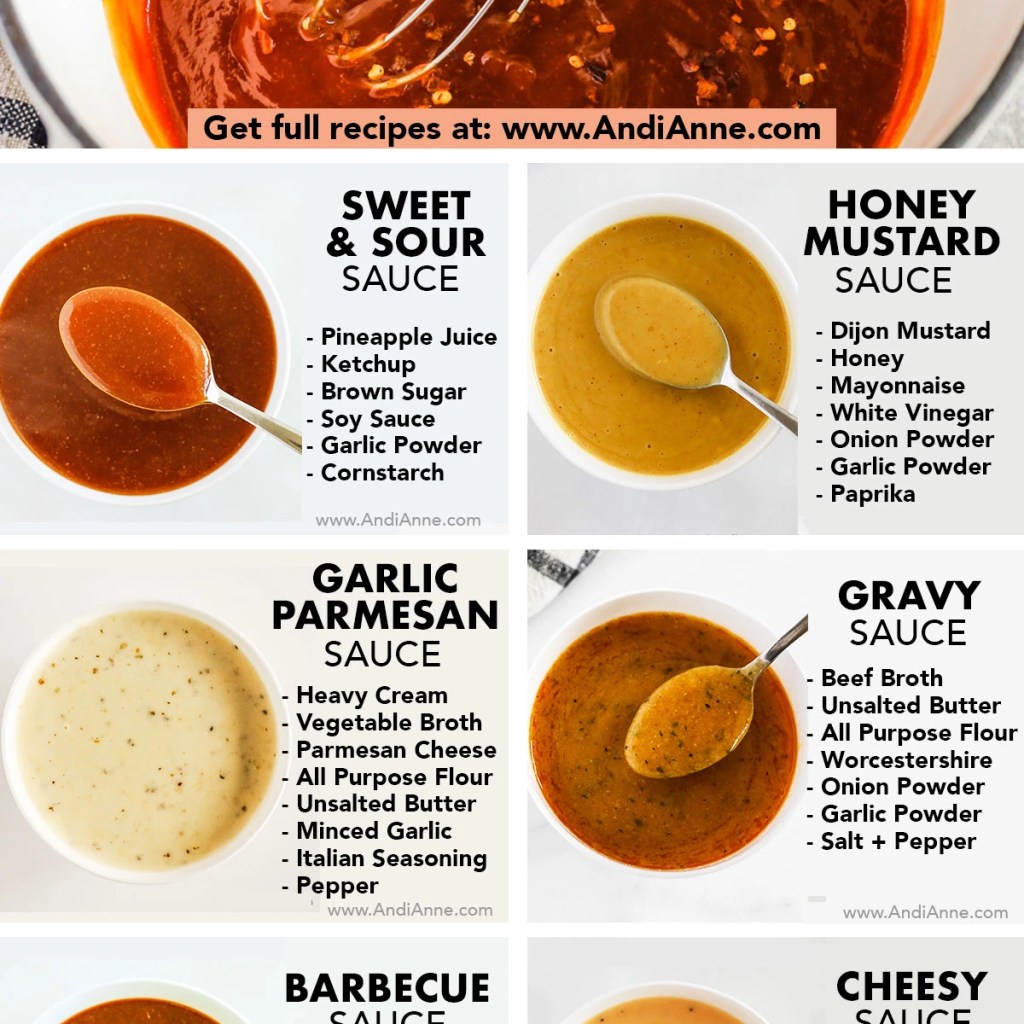6 Homemade Ingredients 6 Homemade Ingredients