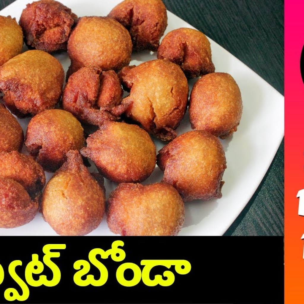 Sweet Bonda Recipe In Telugu Wheat Bonda By Tasty Vantalu Sweet Bonda Recipe In Telugu Wheat Bonda By Tasty Vantalu