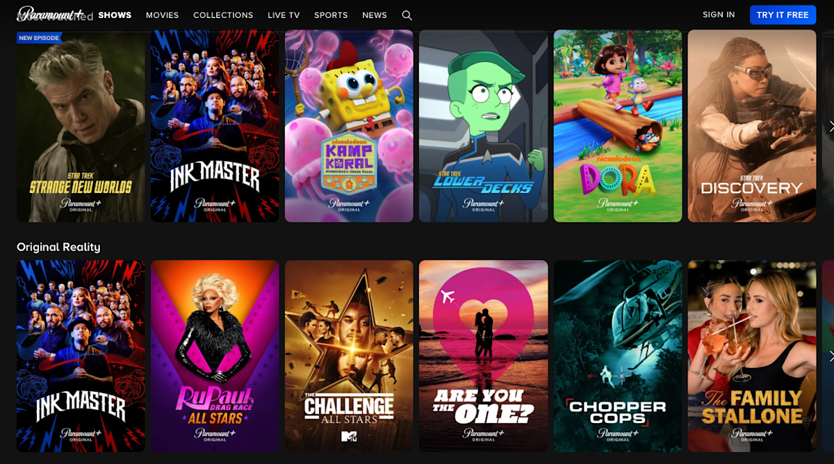 Paramount+ suscripciones anuales están a la cesión para la medio Paramount+ suscripciones anuales están a la cesión para la medio