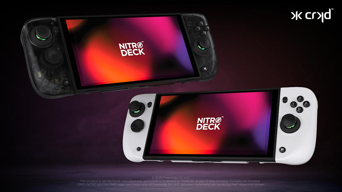 Nitro Deck 2 de CRKD funciona tanto para Nintendo Switch como para Switch 2 Nitro Deck 2 de CRKD funciona tanto para Nintendo Switch como para Switch 2