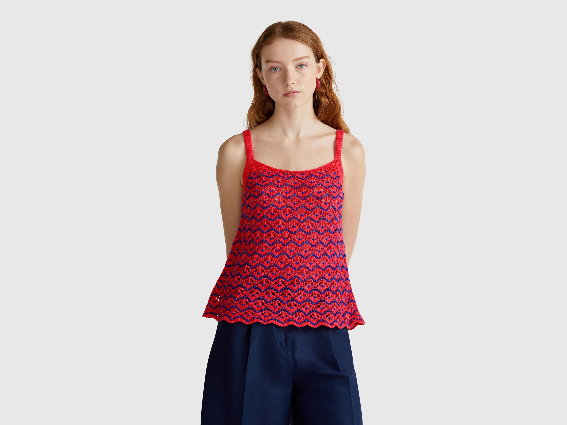 Débardeur en crochet Débardeur en crochet