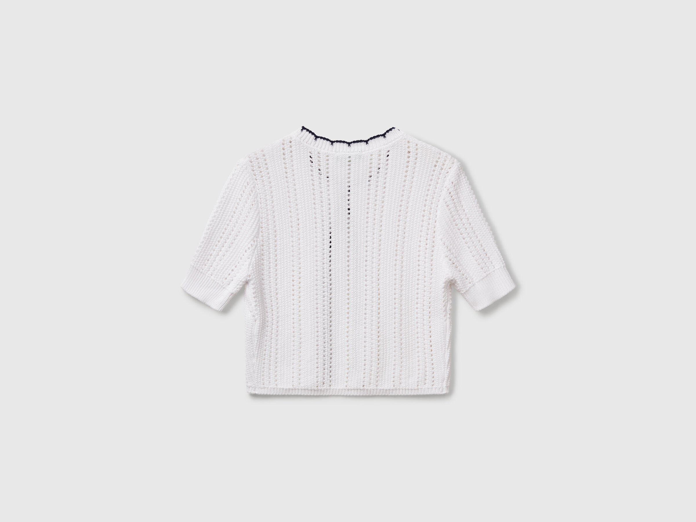 Cardigan court perforé – Image 4