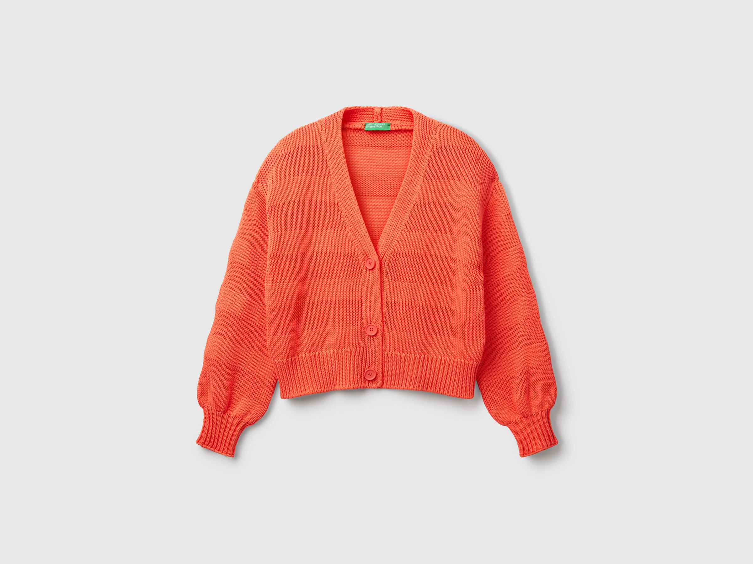 Cardigan tricoté 100% coton Cardigan tricoté 100% coton