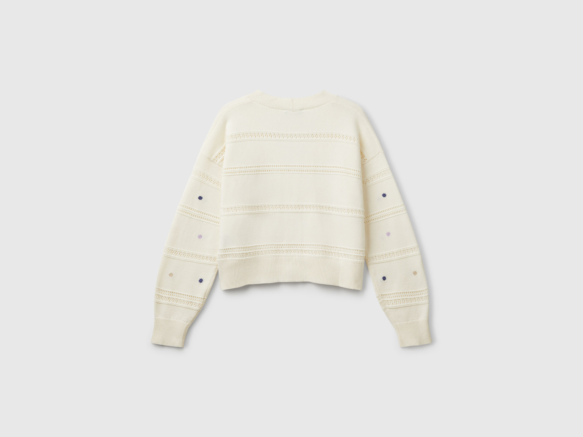 Cardigan à fleurs brodées – Image 4