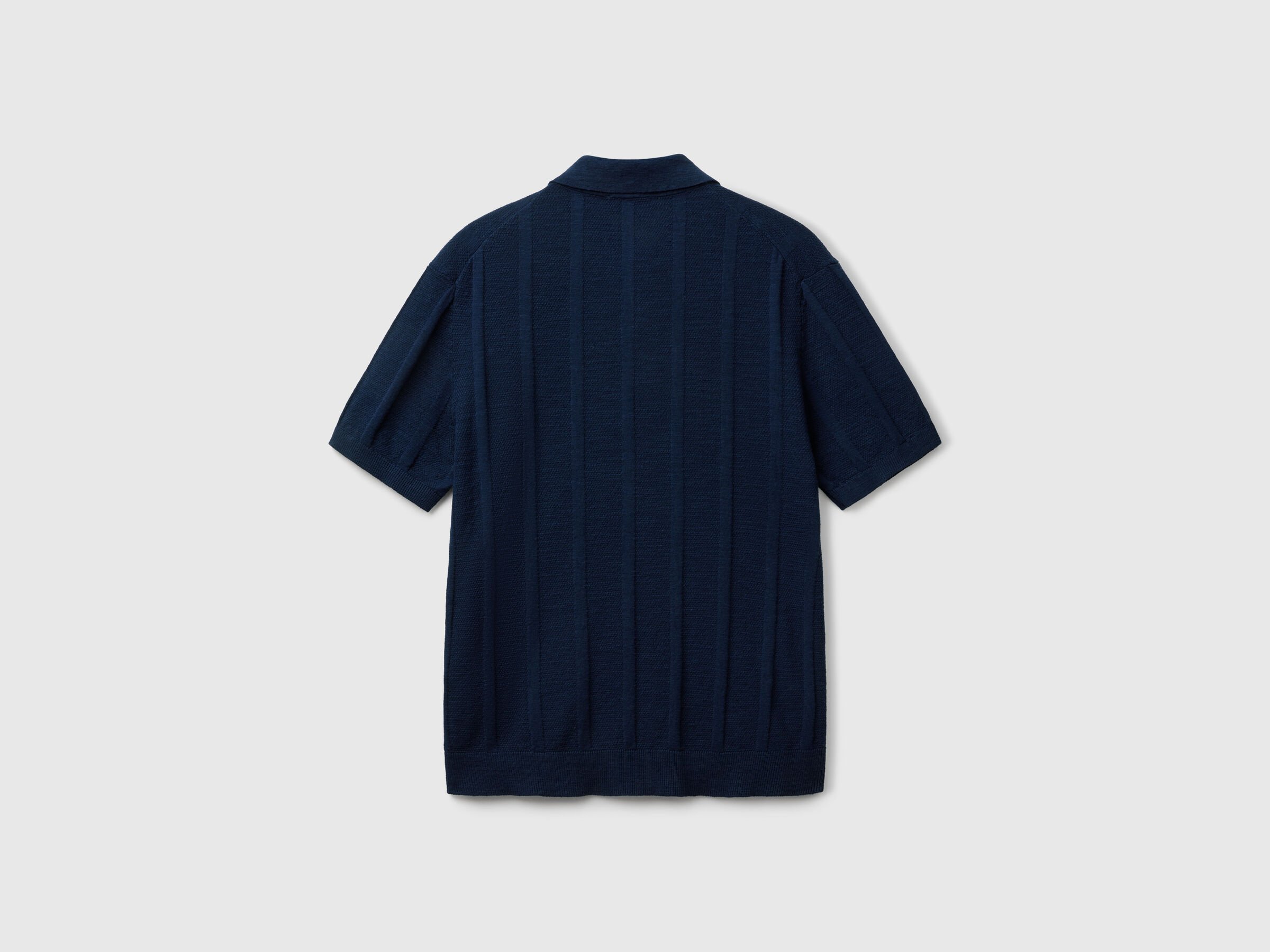 Polo en maille de lin mélangé – Image 4