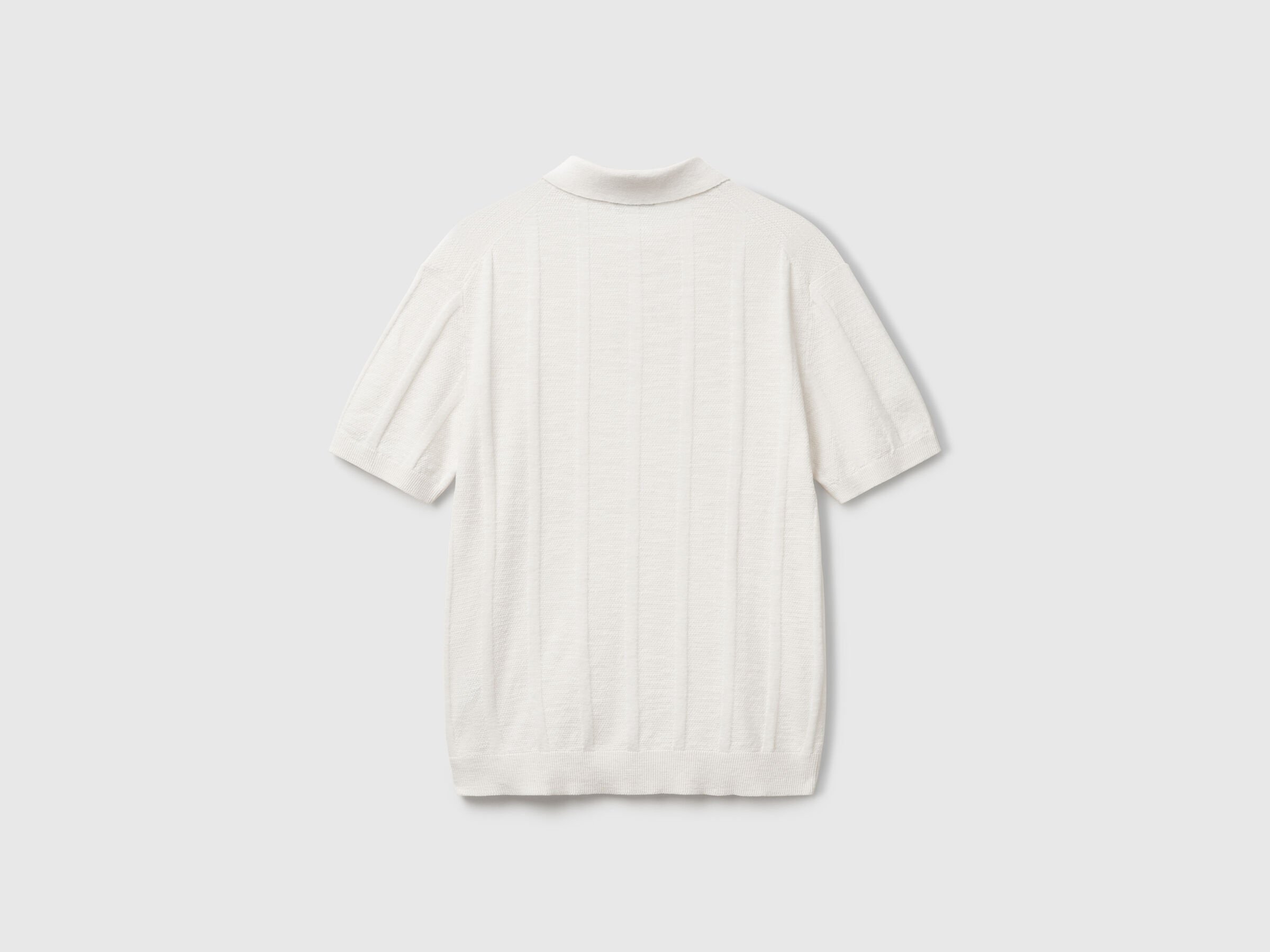 Polo en maille de lin mélangé – Image 4