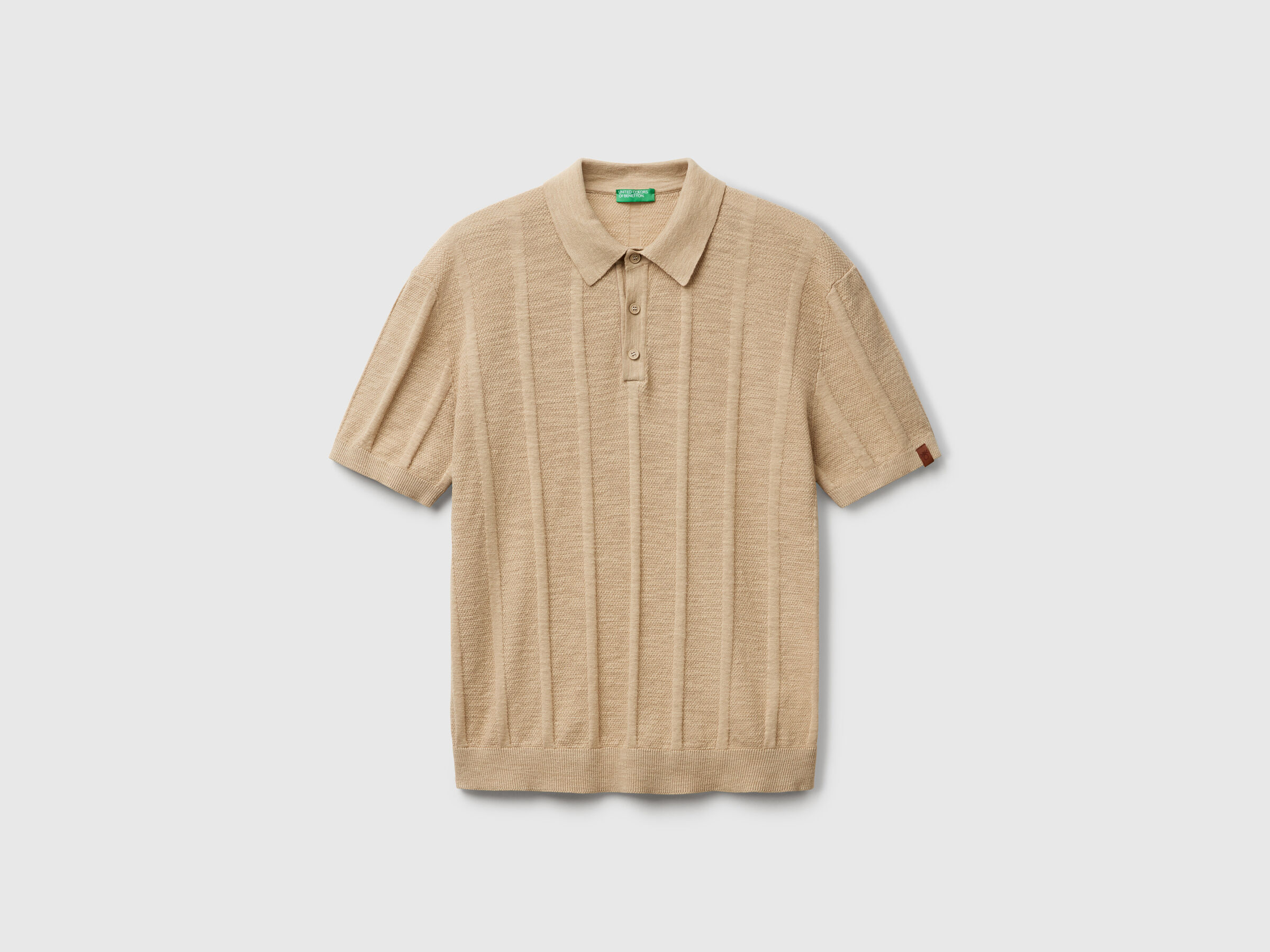 Polo en maille de lin mélangé – Image 3