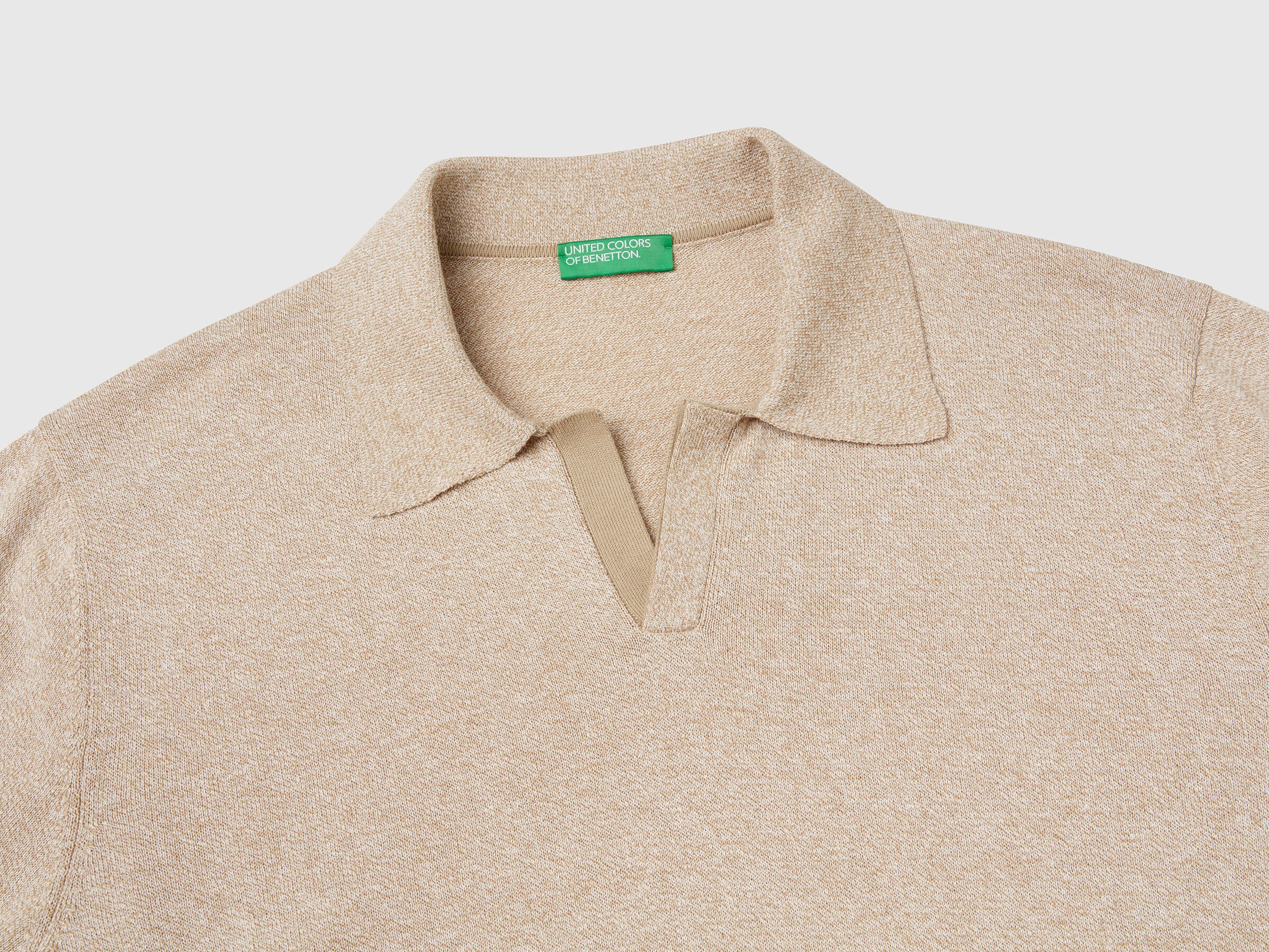 Polo à manches courtes en coton mélangé – Image 5