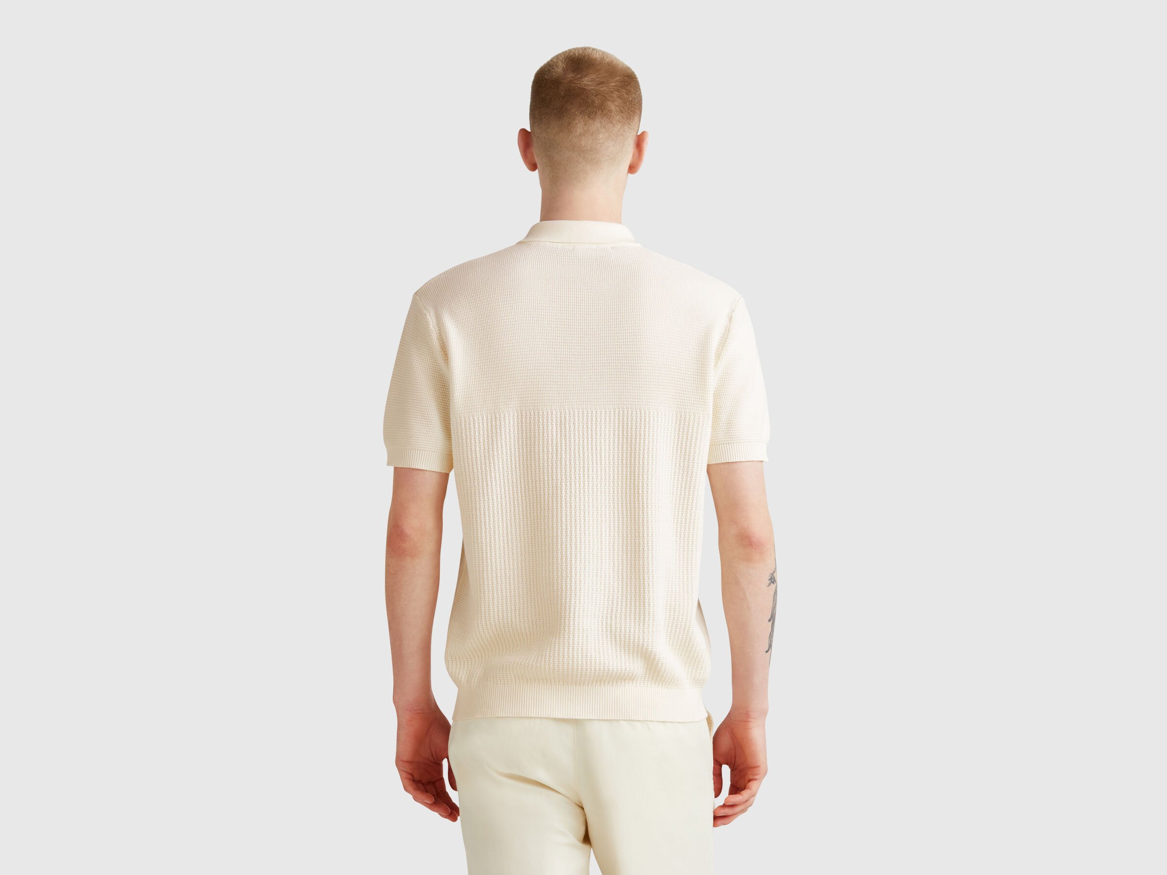 Polo tricoté à manches courtes – Image 2