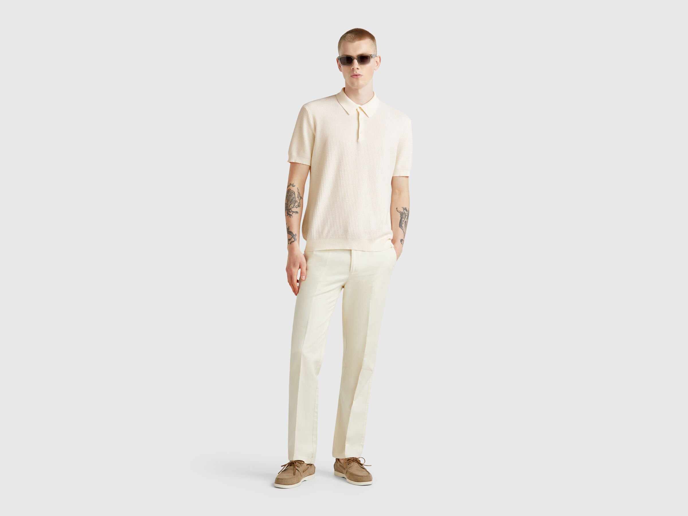 Polo tricoté à manches courtes – Image 6