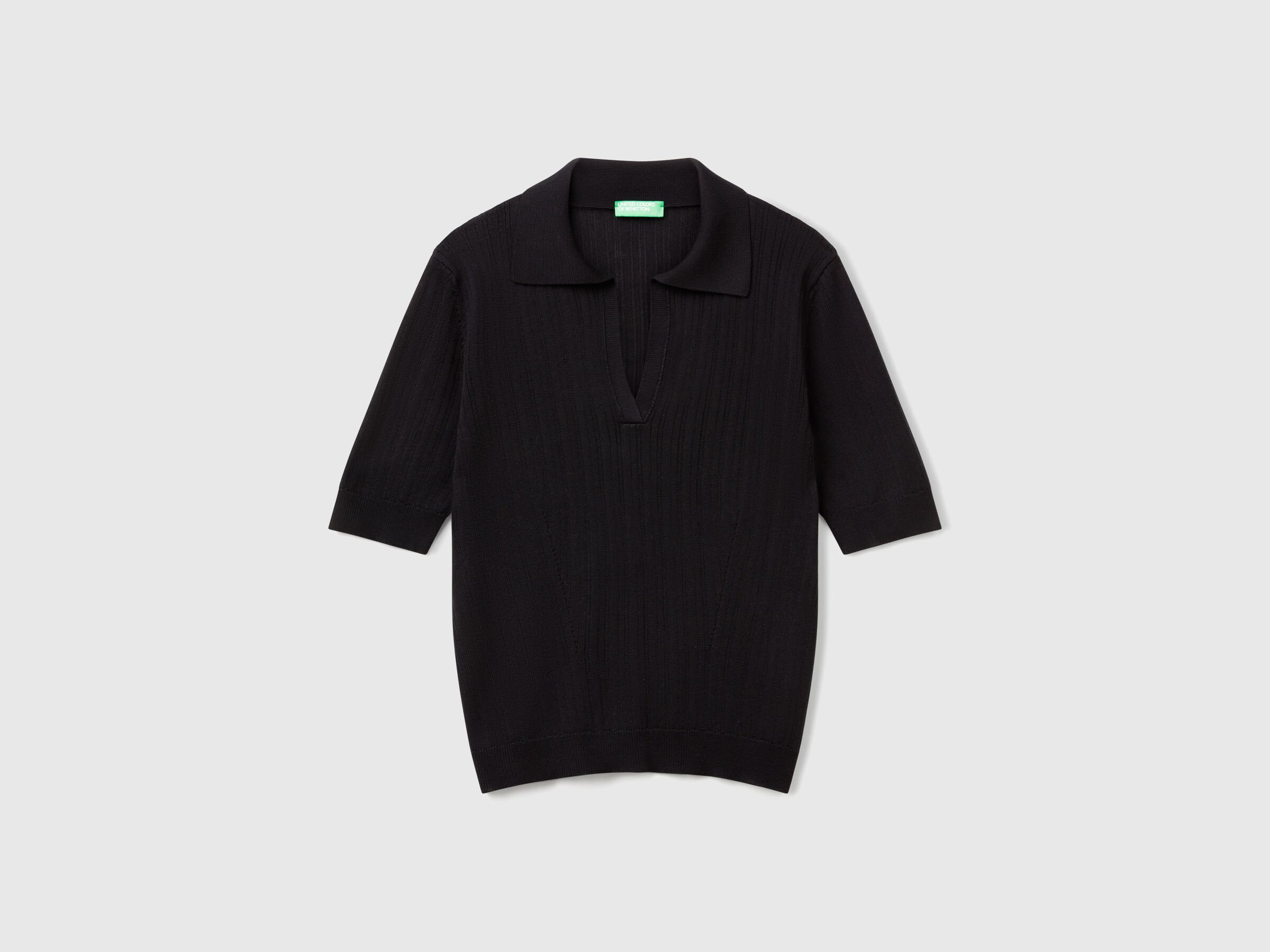 Polo tricoté à manches courtes – Image 3