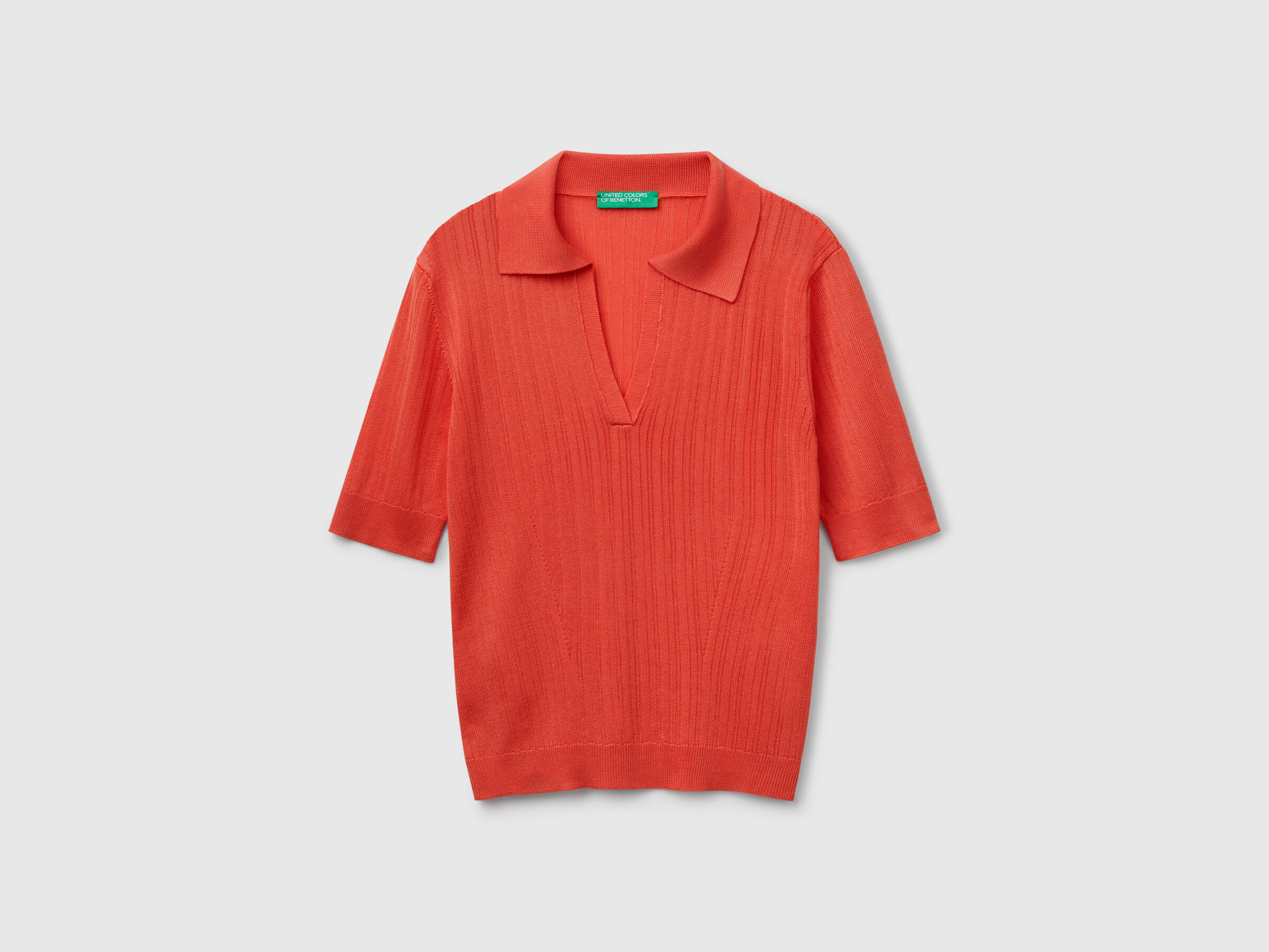 Polo tricoté à manches courtes Polo tricoté à manches courtes