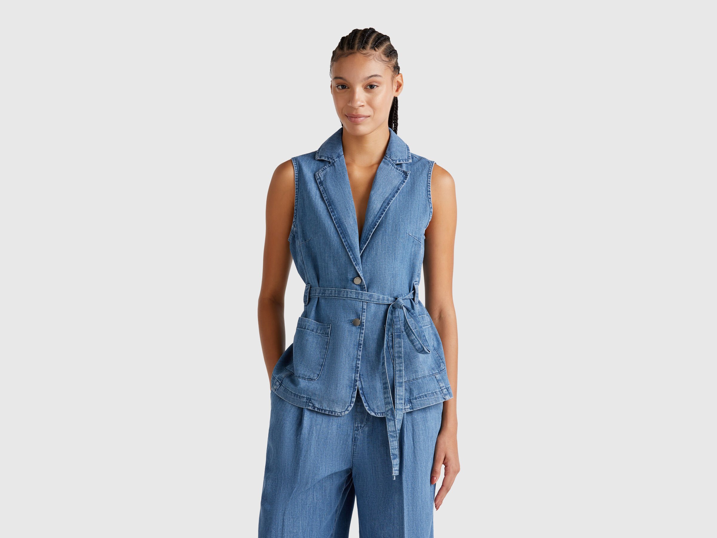 Gilet en chambray Gilet en chambray