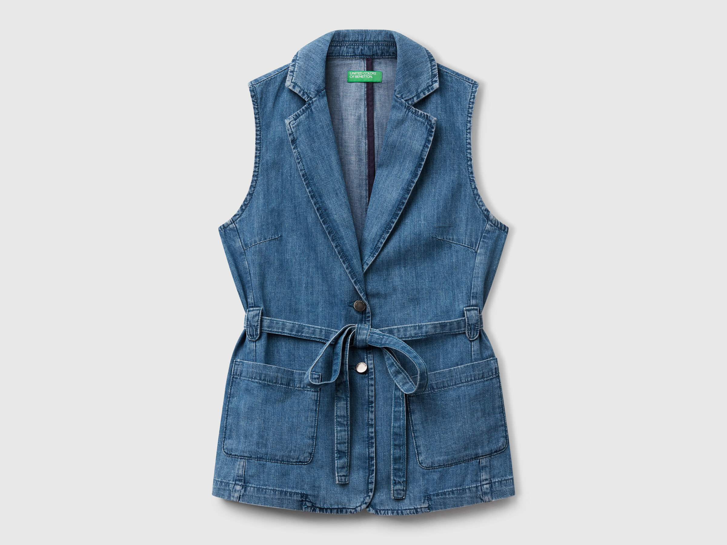 Gilet en chambray – Image 3