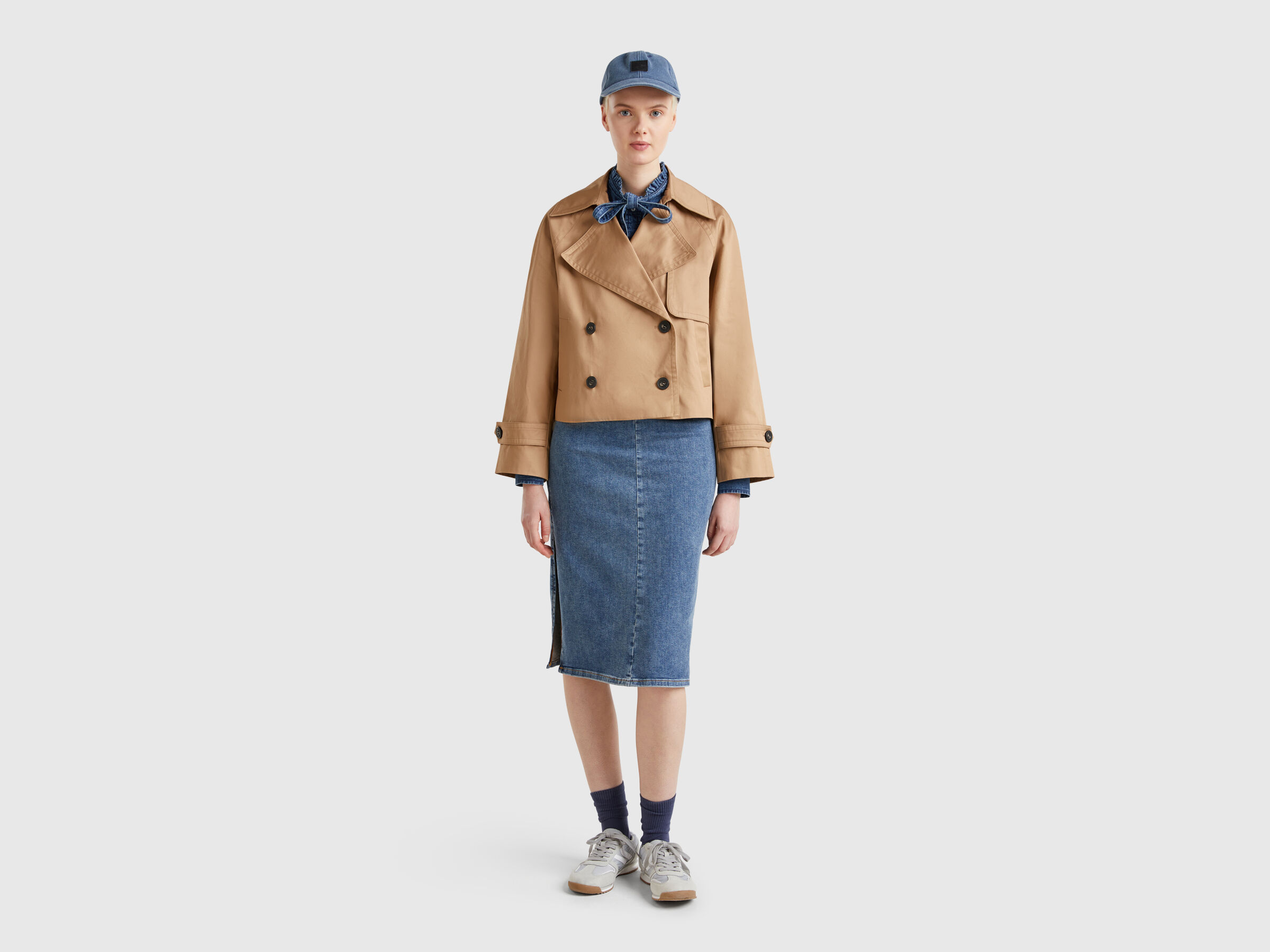 Trench court à double boutonnage – Image 5