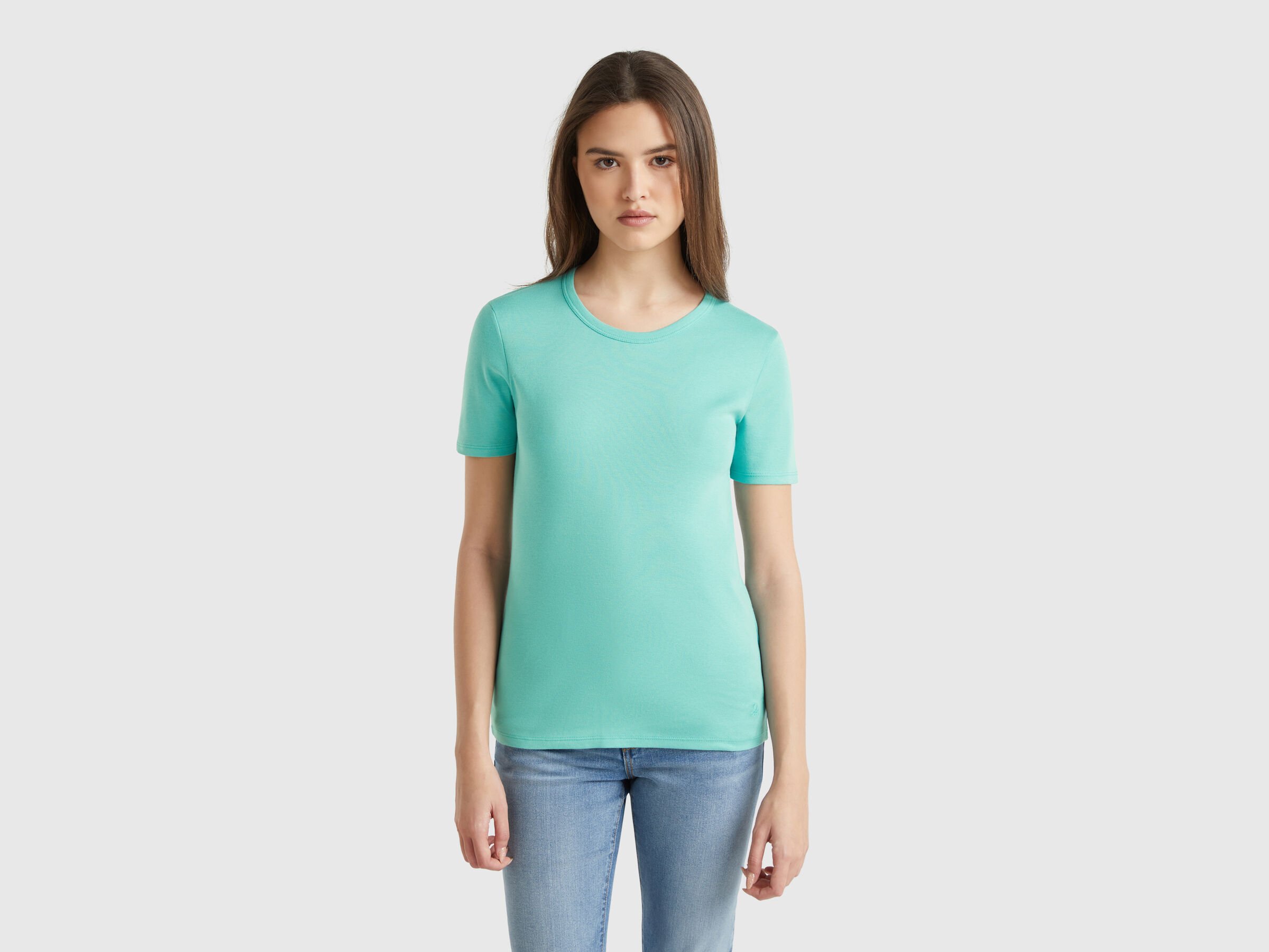 T-shirt en coton à fibre longue T-shirt en coton à fibre longue