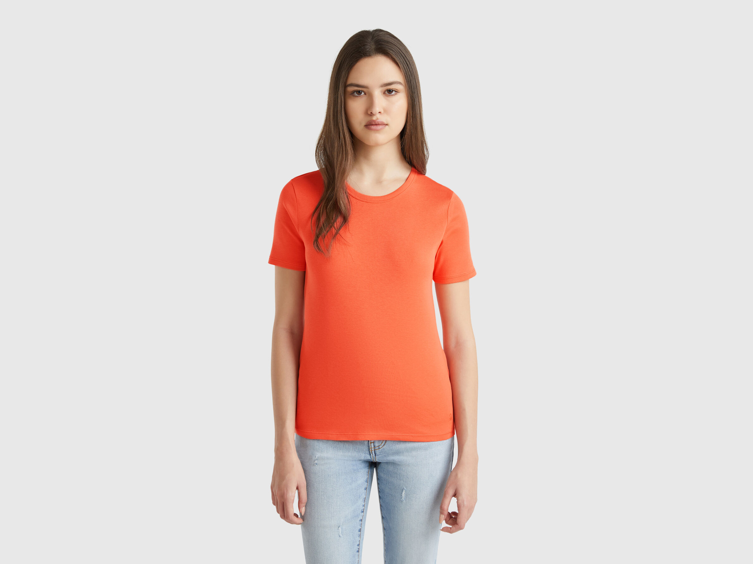 T-shirt en coton à fibre longue T-shirt en coton à fibre longue