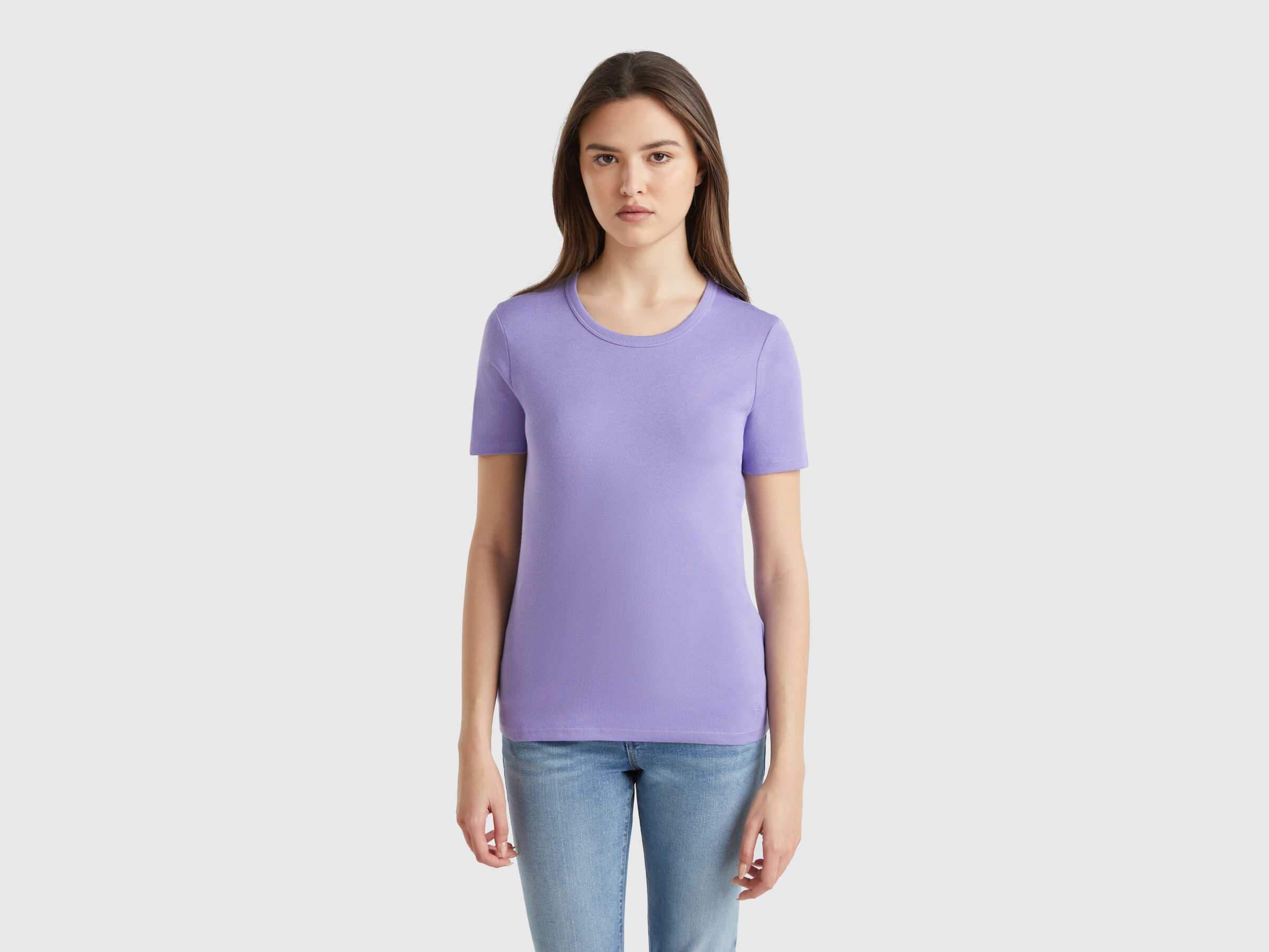 T-shirt en coton à fibre longue T-shirt en coton à fibre longue