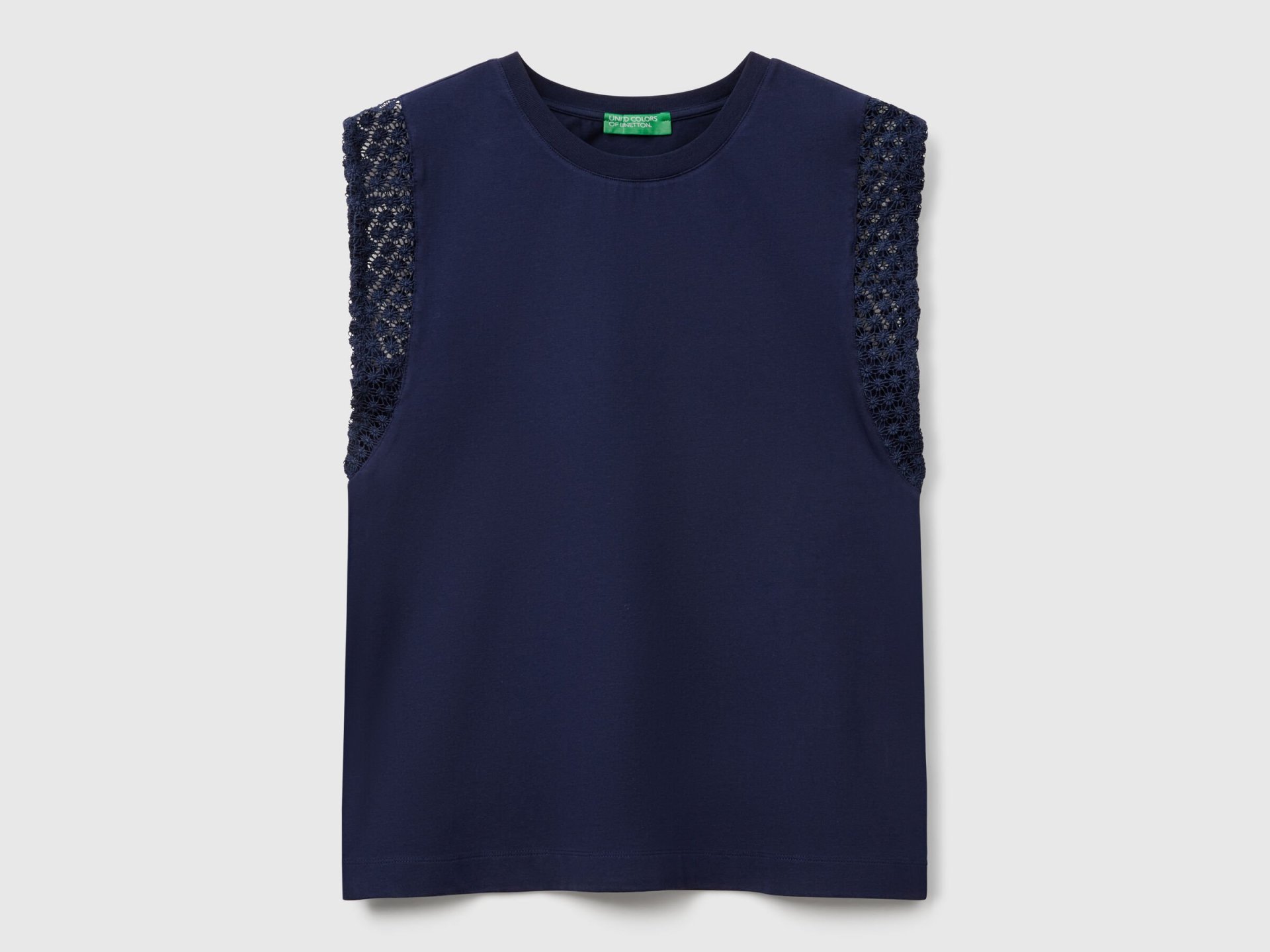 Top sans manches avec macramé – Image 3