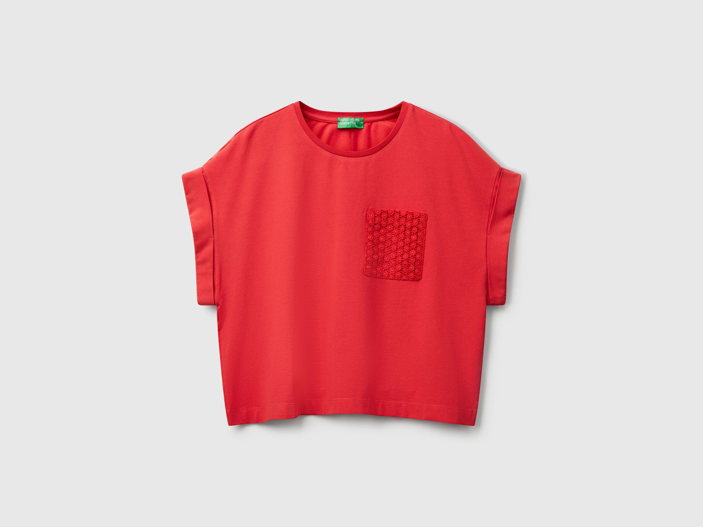T-shirt avec poche macramé – Image 3