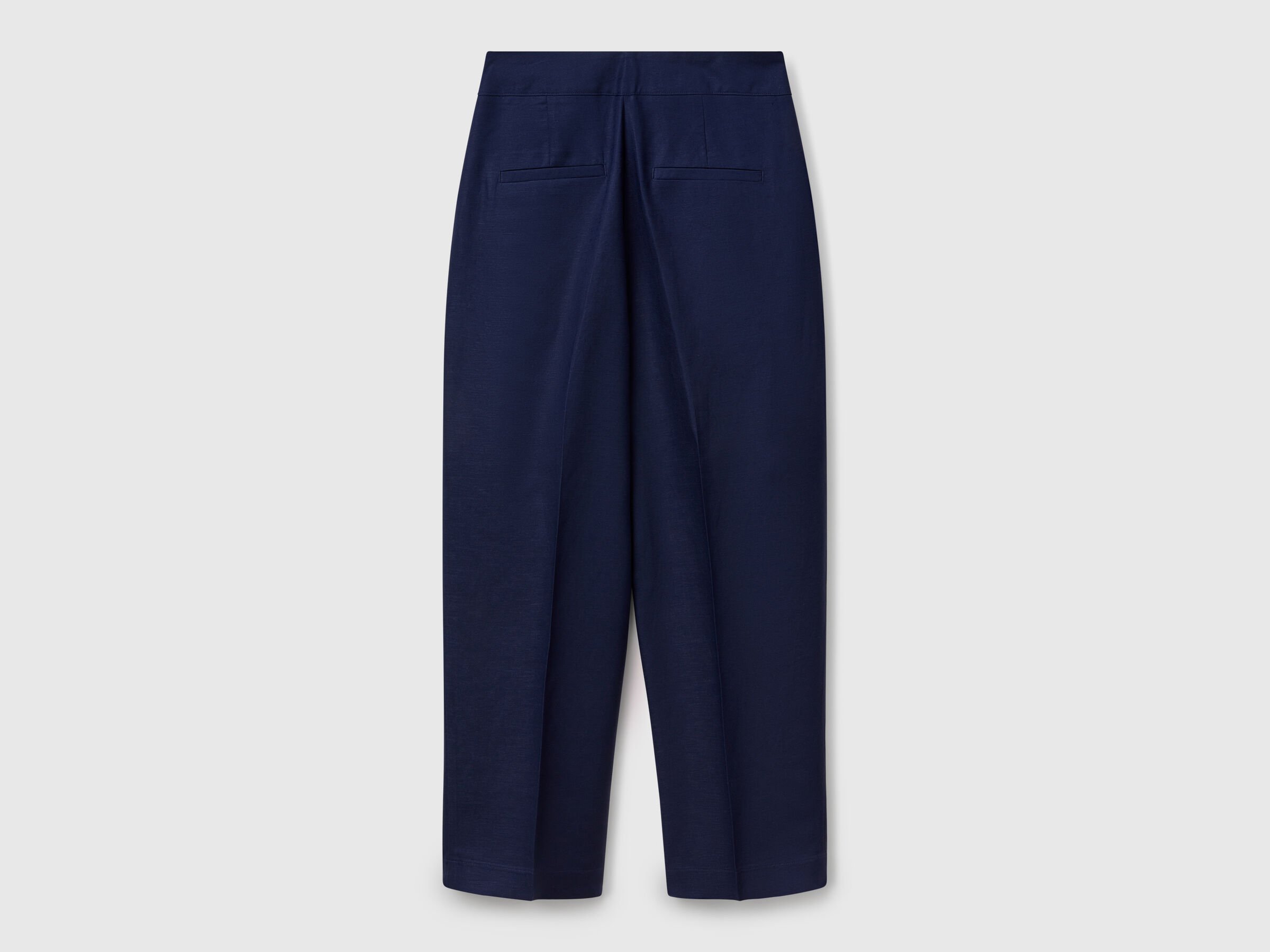 Pantalon large en lin mélangé – Image 4